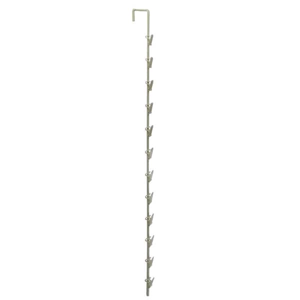 12 Station Metal Display Rod w/ Squared Top, PK10